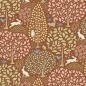 Preview: Tilda Patchwork Stoff Baumwolle - Sanctuary - Caramel